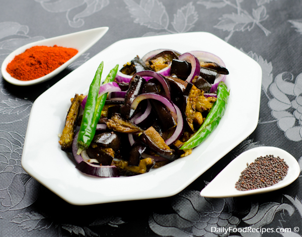 Sri Lankan Eggplant Pickle (Wambatu Moju)