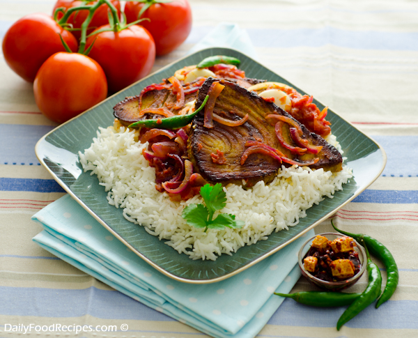 Sri Lankan Deviled Tuna With Rice