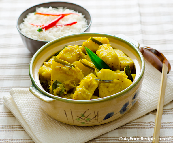 Bread Fruit Curry (Del Maluwa)