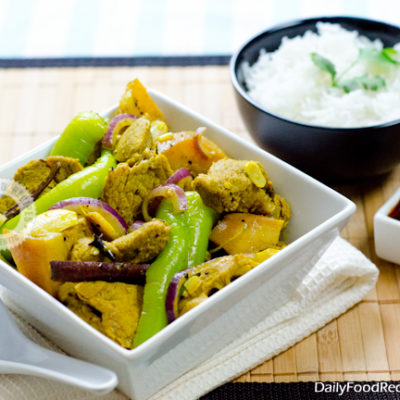 Pork Stew With Banana Pepper