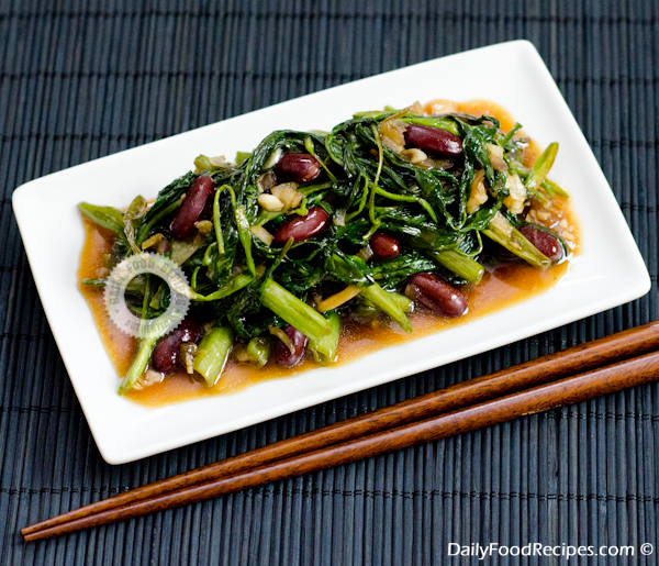 Water Spinach Stir Fry (Kangkung Thel Dala)