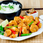 Garlic and Chilli Prawns