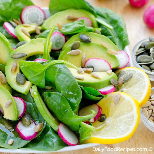 Spinach And Avocado Salad