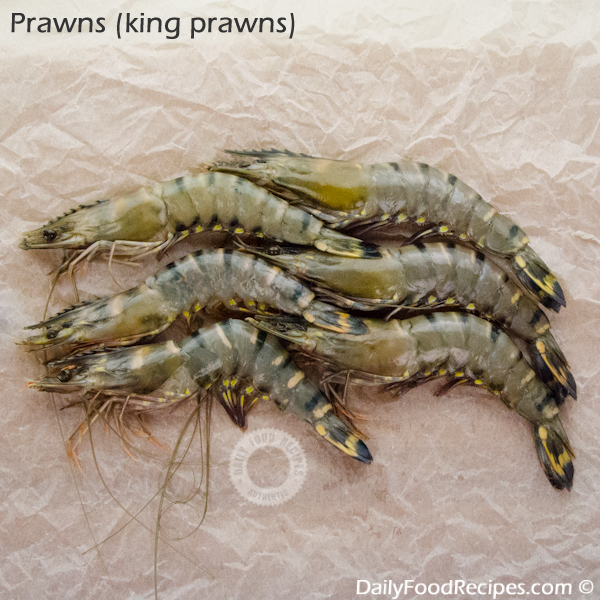 Prawns (king prawns)