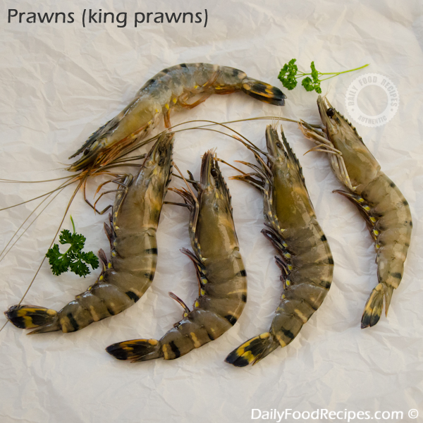 Prawns (king prawns)