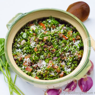 Gotu Kola Sambola (Gotu Kola Salad)