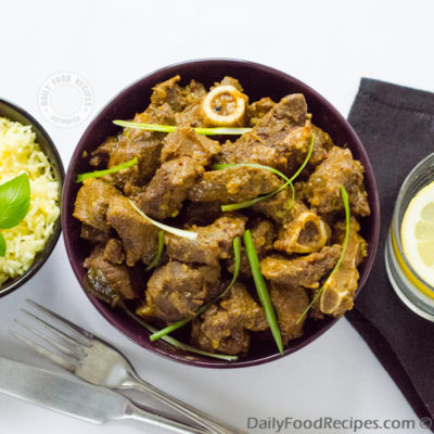 Sri Lankan Mutton Curry (Elu Mas Curry / එලු මස් කරි)