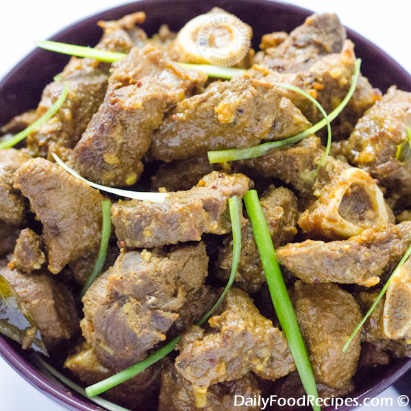 Sri Lankan Mutton Curry (එලු මස් කරි)
